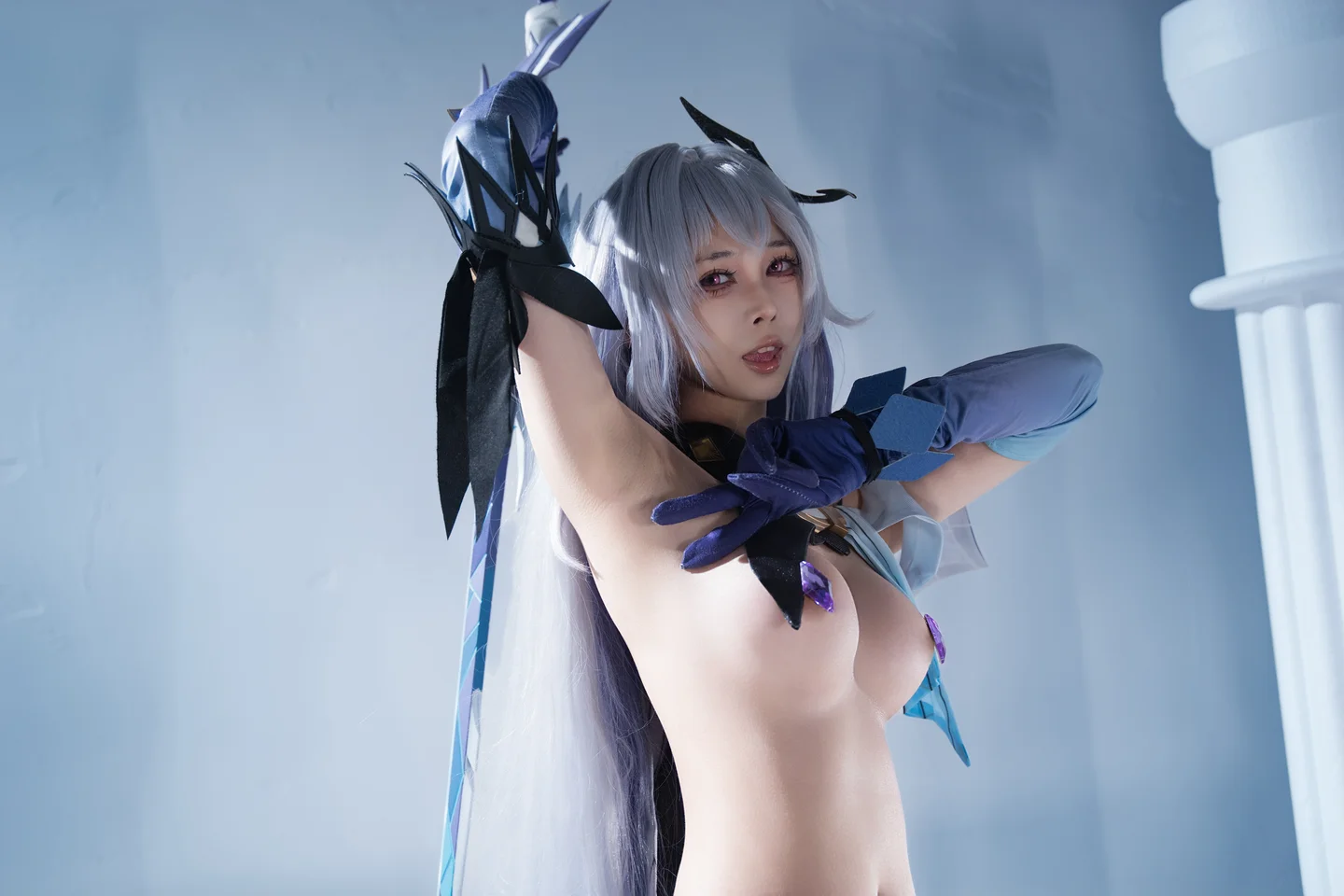 上杉绘梨落 - No.014 丝柯克 [118P-639MB] tg@simisebaisi 【丝足阁】040.webp